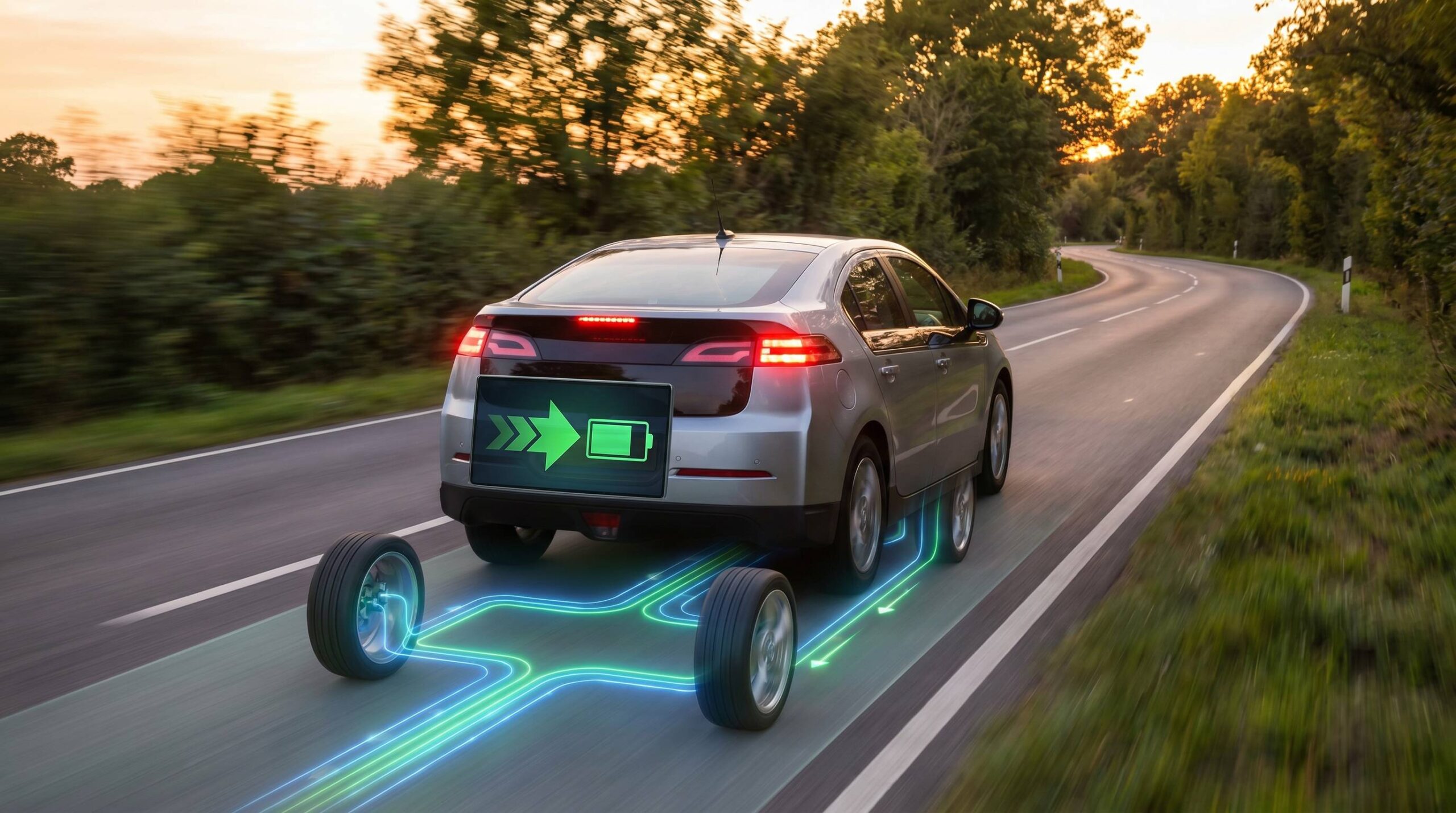 Welchen Vorteil bietet die Rekuperation an einem Elektrofahrzeug